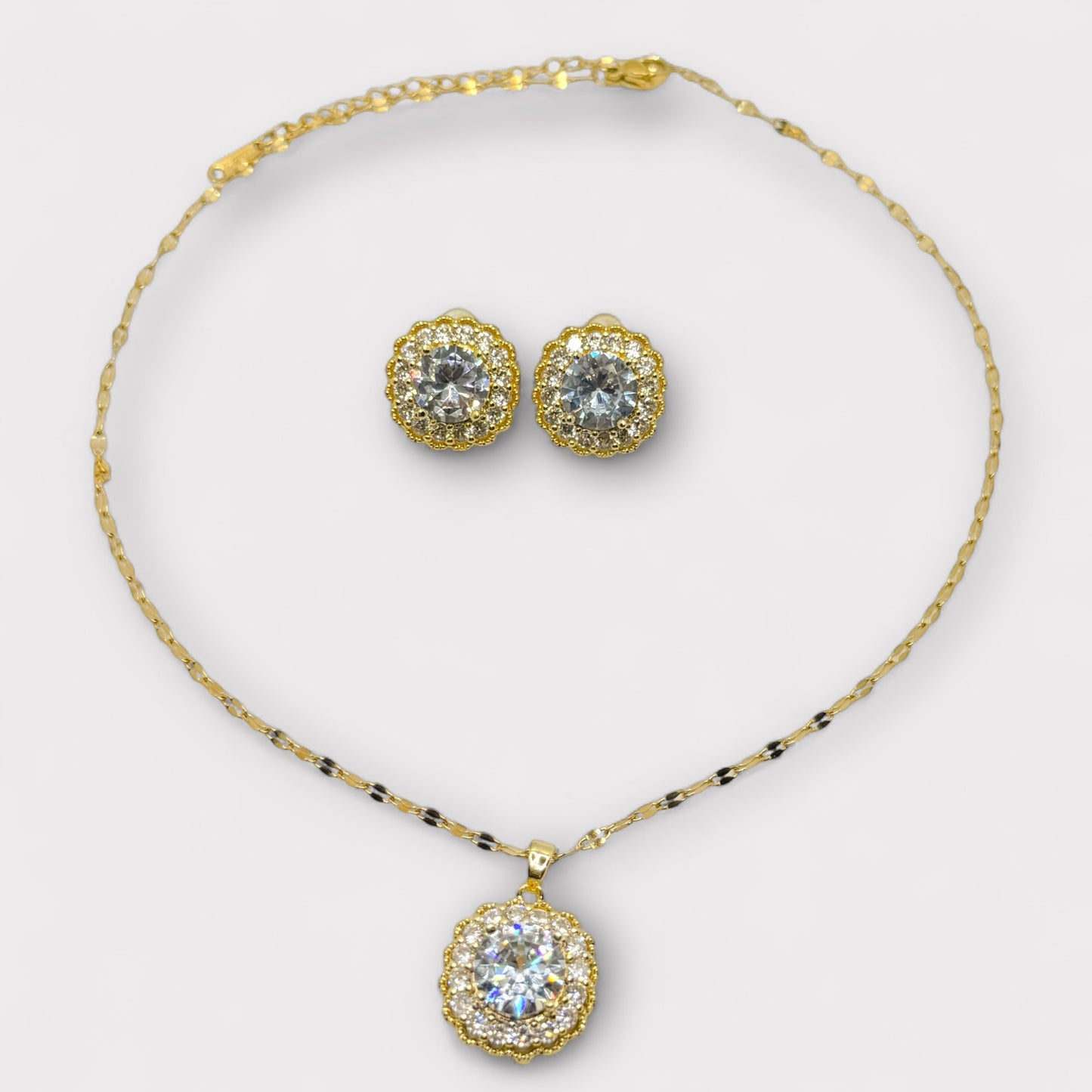 Collana e orecchini Eternal Shine