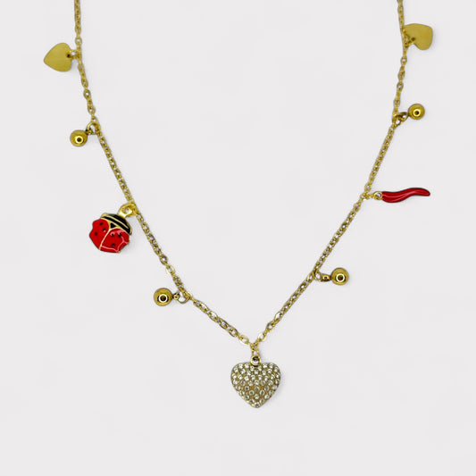 Collana con ciondoli Althea