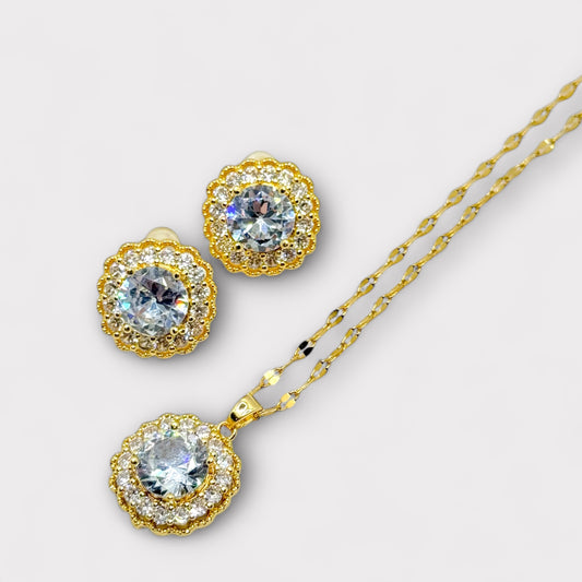 Collana e orecchini Eternal Shine